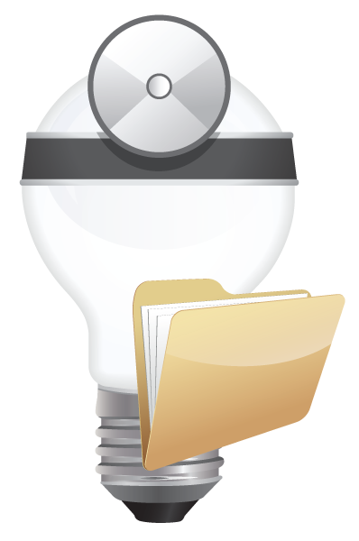 ChemHAT lightbulb logo wearing physicians reflector